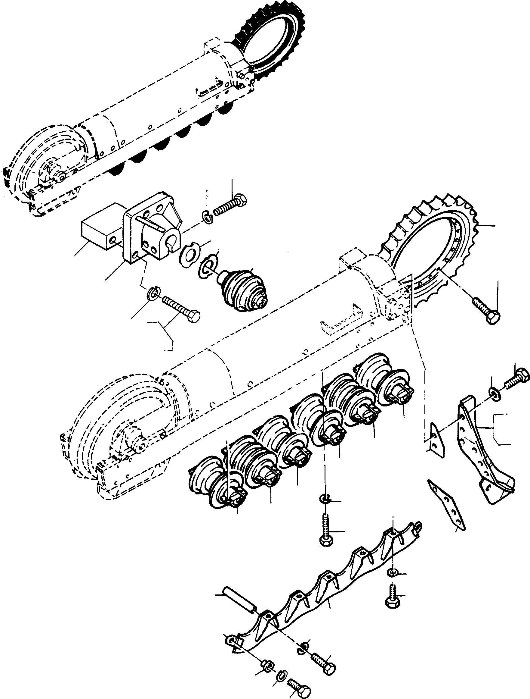 Защита 4000412M91 KOMATSU