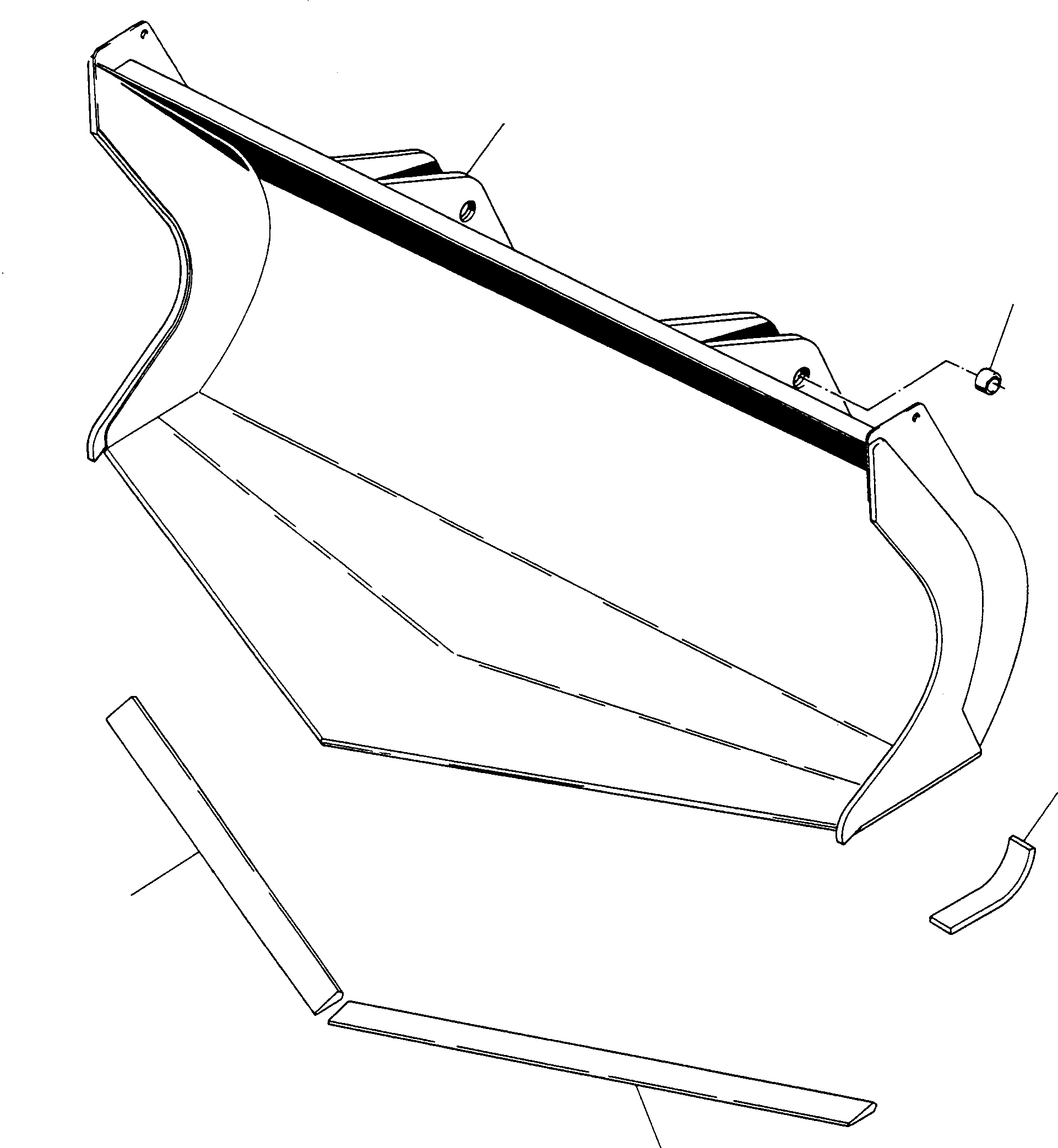 KNIFE 2976689M1 KOMATSU
