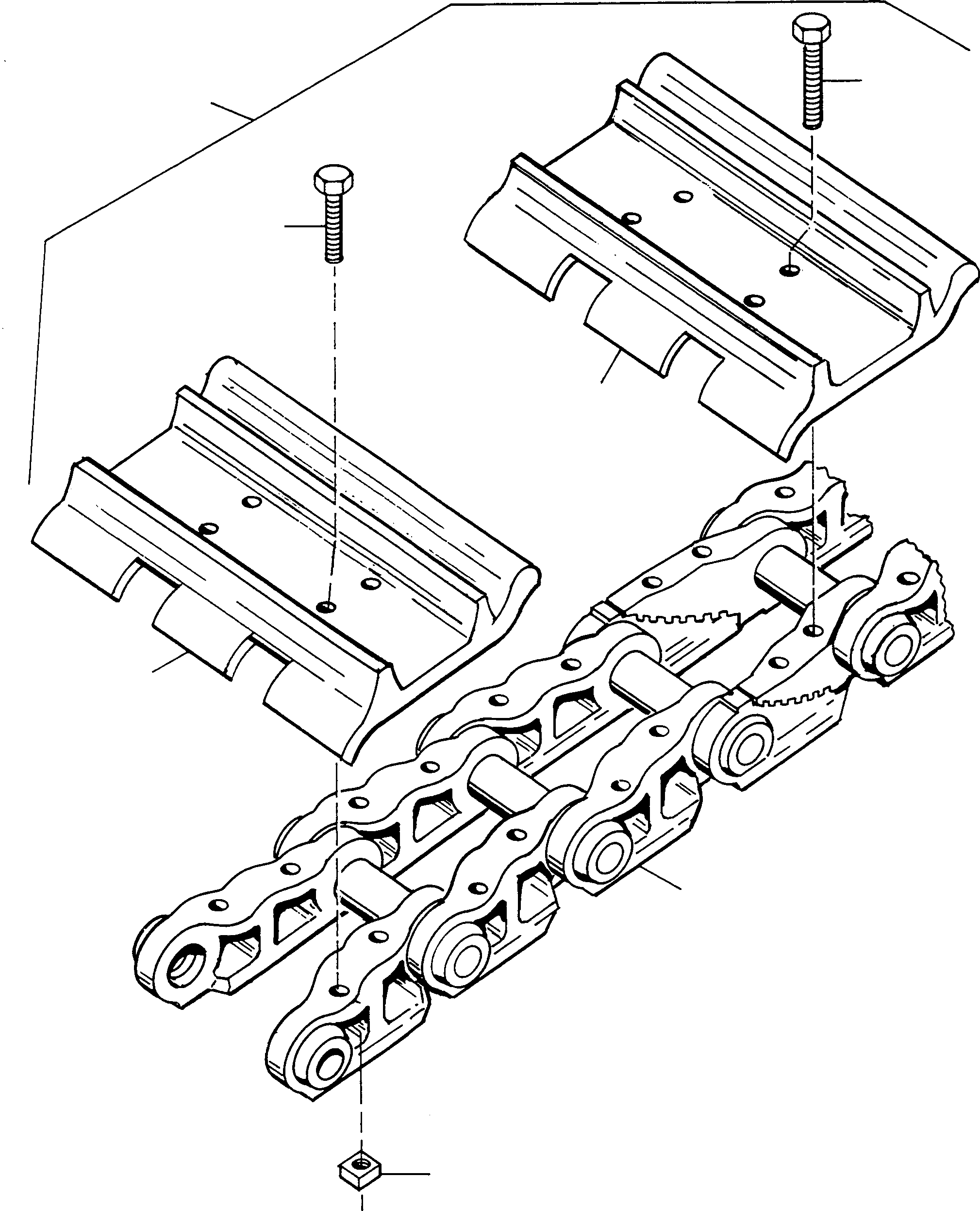 GROUSER SHOE 3243147M1 KOMATSU