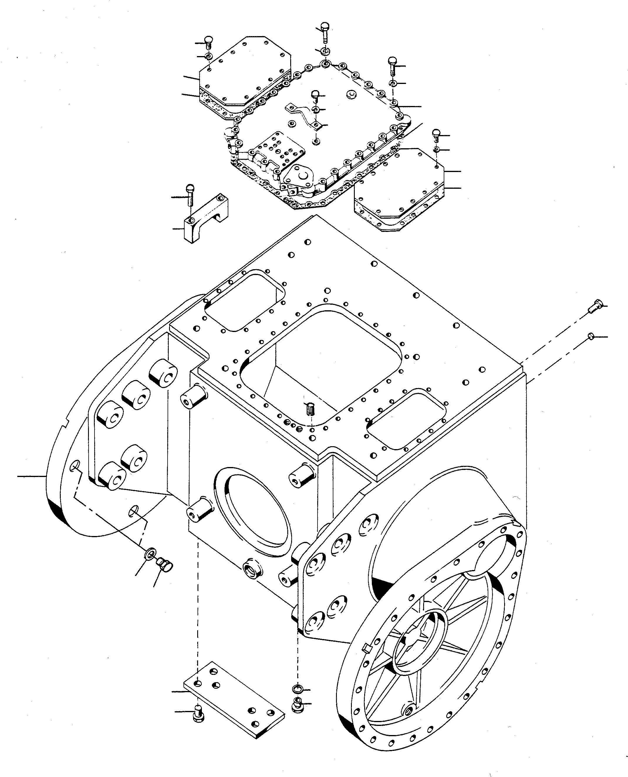 STEERING CASE 3092936M91 KOMATSU
