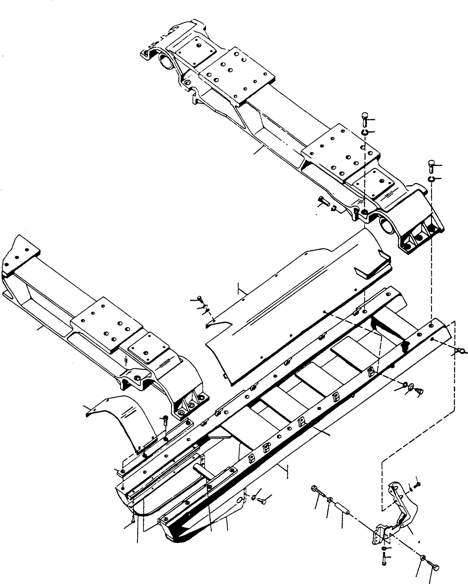 Поперечная тяга 2899005M1 KOMATSU