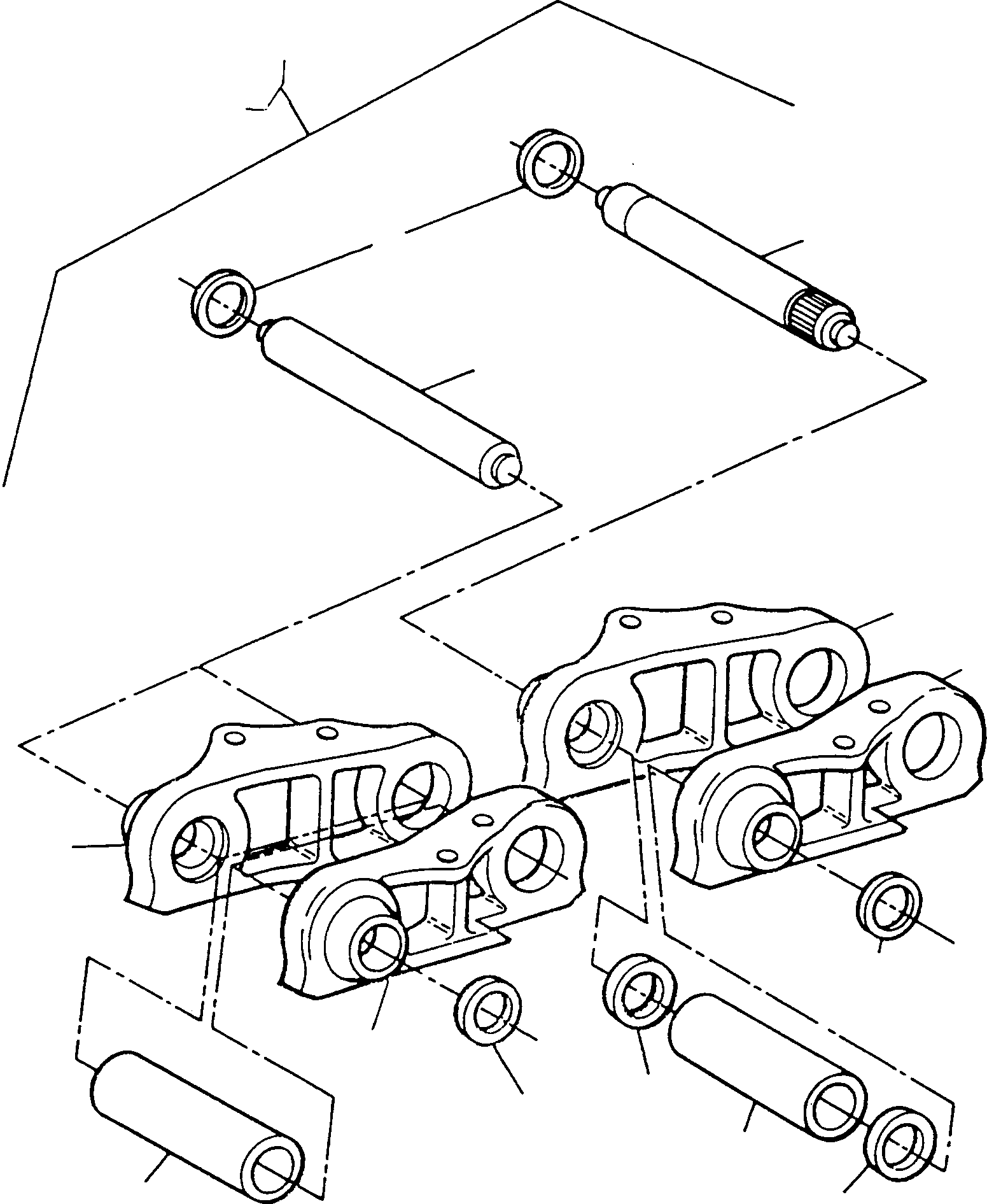 TRACK 4100393M91 KOMATSU