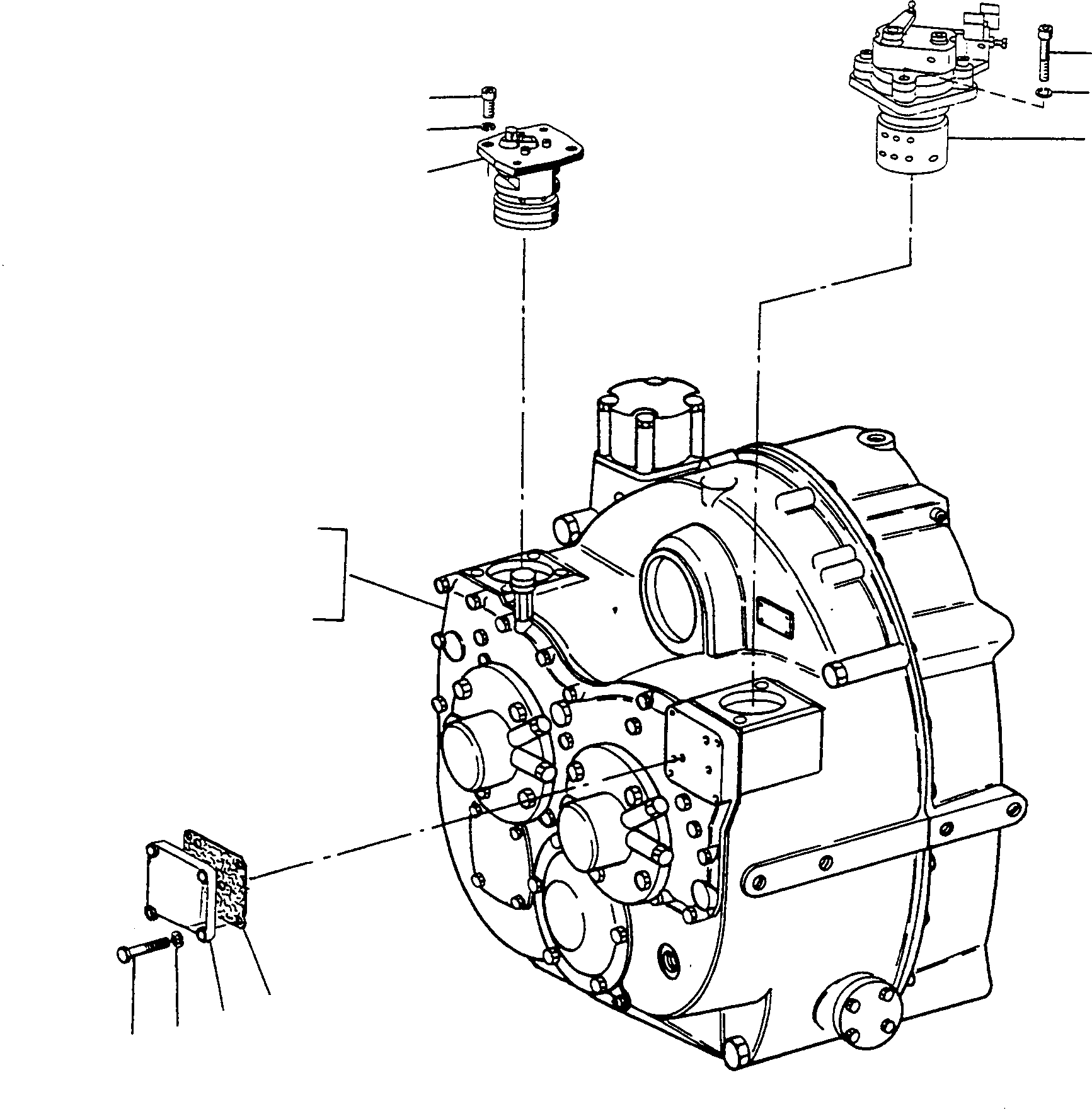 POWERSHIFT DRIVE 3077702M93 KOMATSU