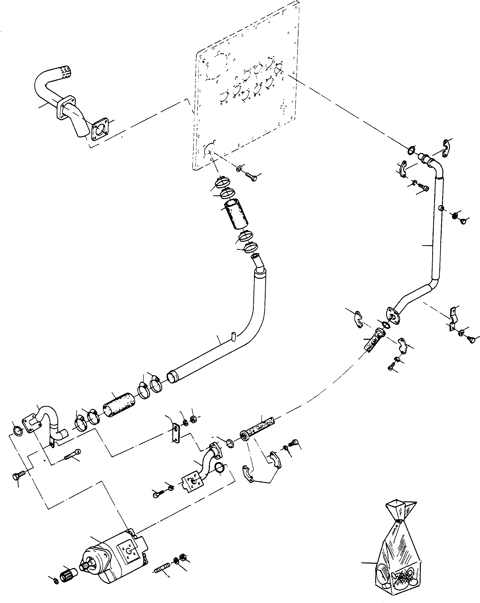 INTAKE 3090899M91 KOMATSU