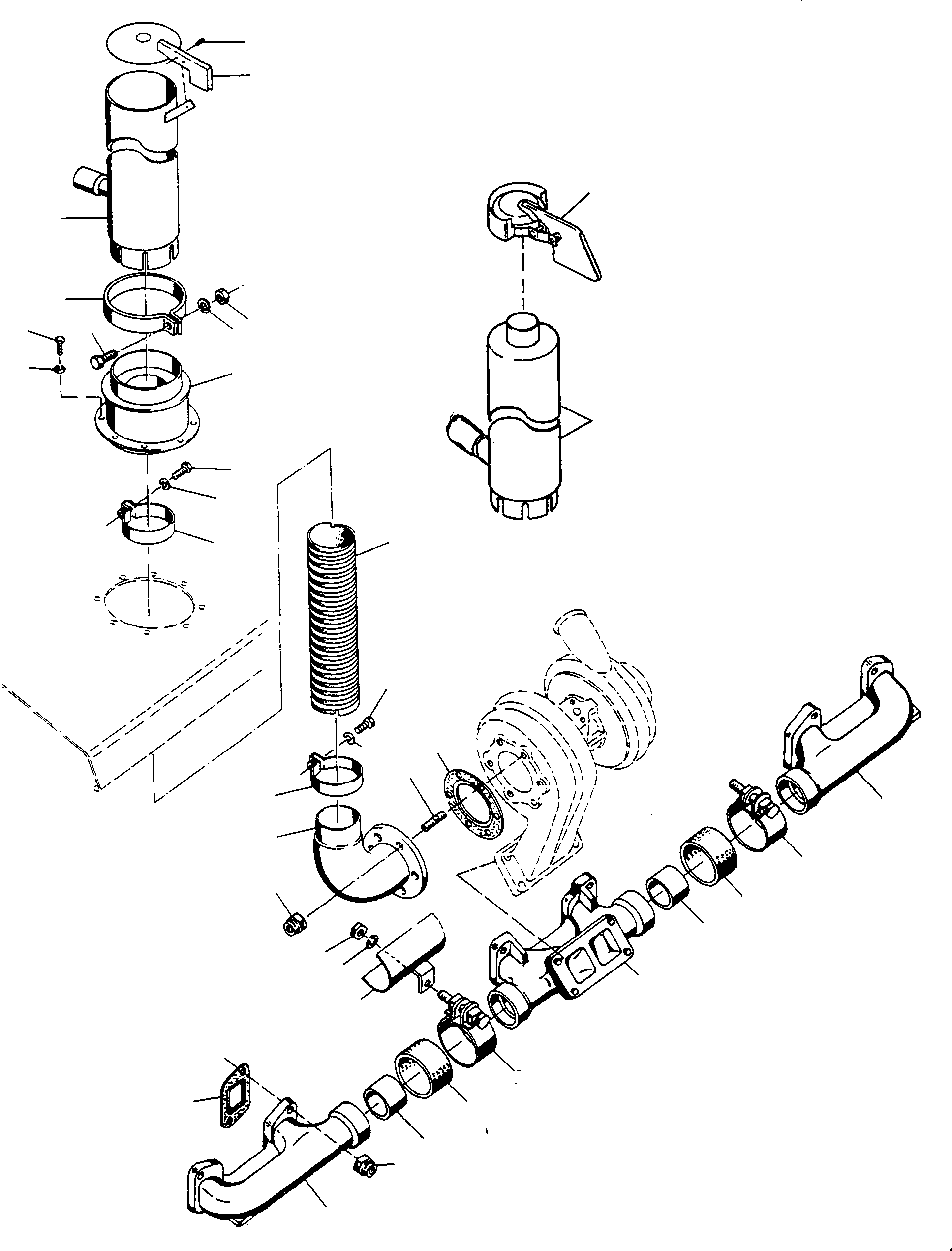 Фланец 3072643M91 KOMATSU
