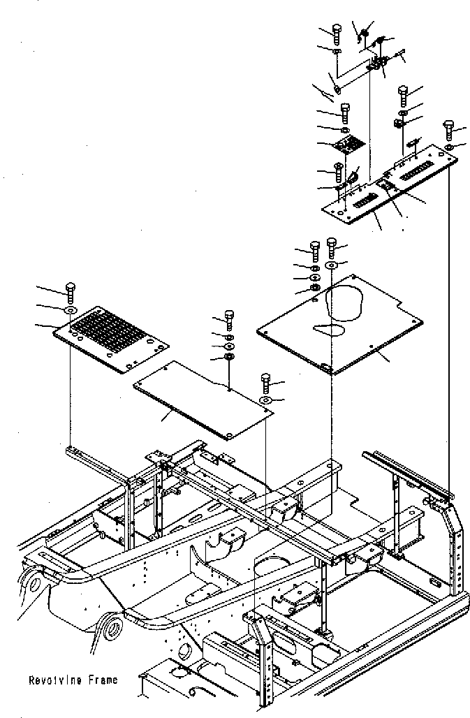 Крышка 207-54-75440 KOMATSU