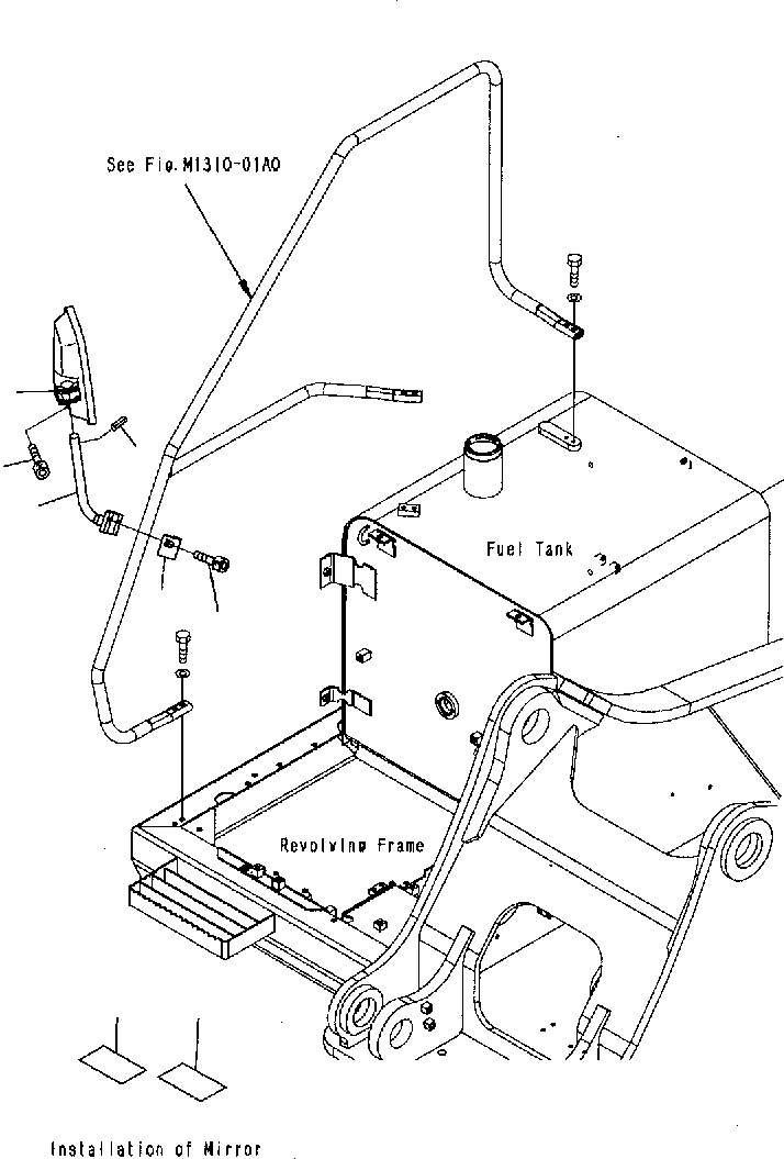 Пластина 207-54-71861 KOMATSU