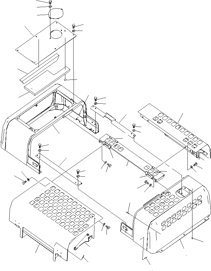 STUD, (WELDED) 124-A6-21910 KOMATSU