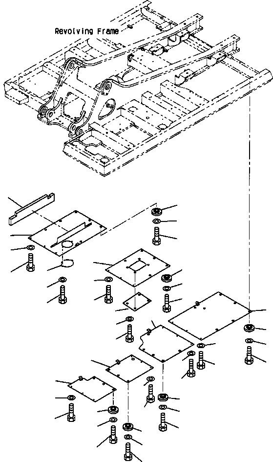 Крышка 207-54-68220 KOMATSU