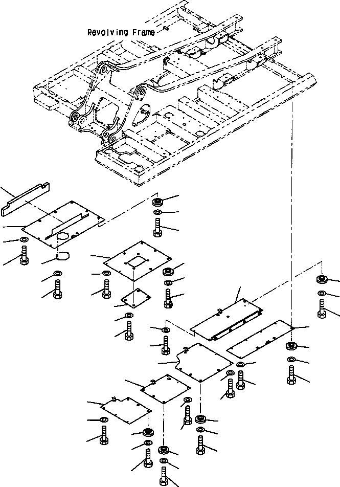 Крышка 207-54-68230 KOMATSU