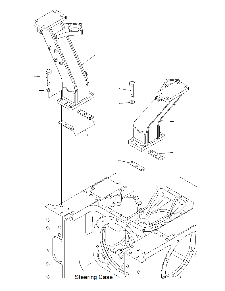 Пластина 134-X7-81250 KOMATSU