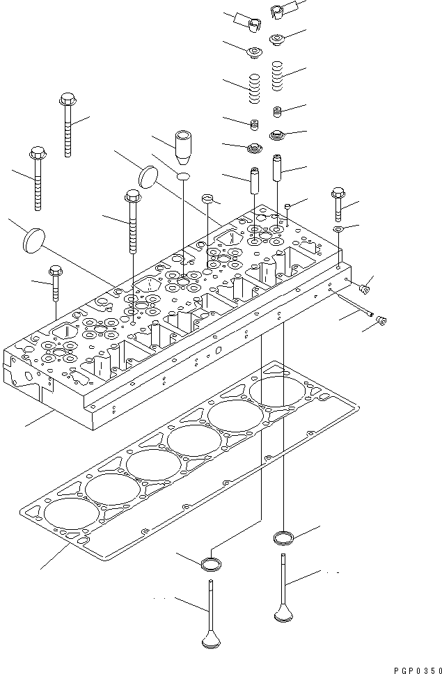 расширительная заглушка CU206741 KOMATSU