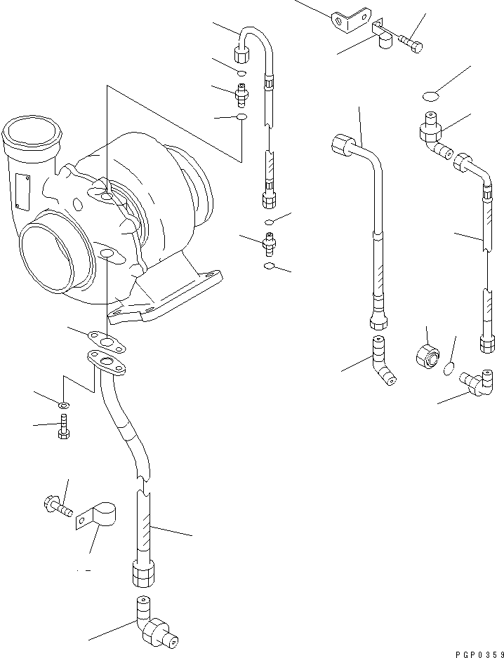 уплотнительное кольцо круглого сечения CU3037537 KOMATSU