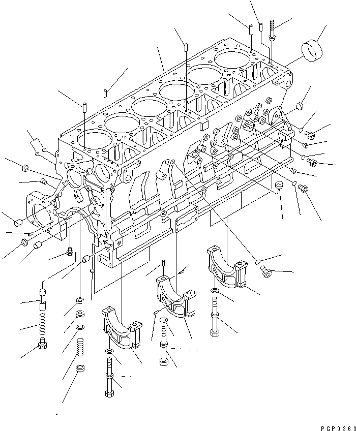 палец 3053349 KOMATSU