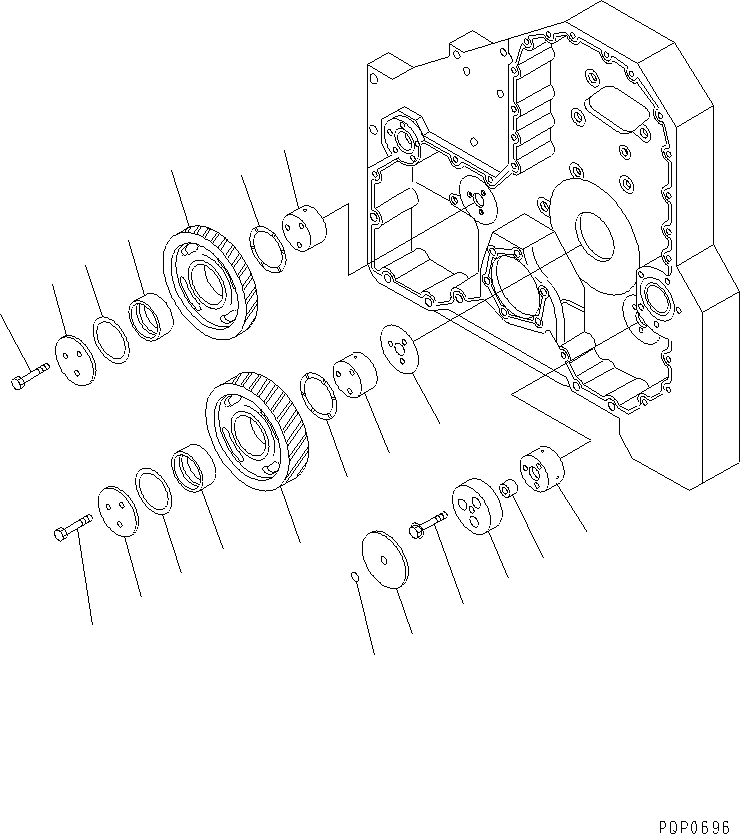 RETAINER,GEAR CU3026233 KOMATSU