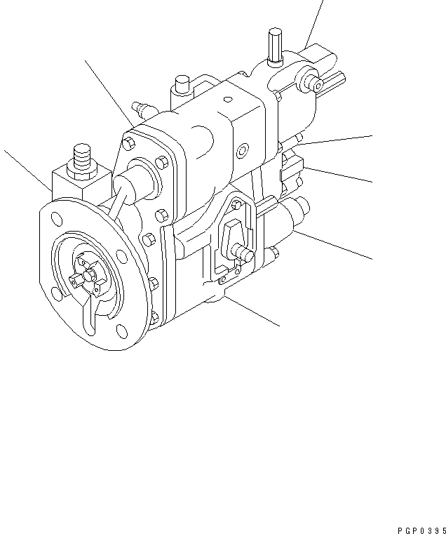 Шестерня в сборе CU3034243 KOMATSU
