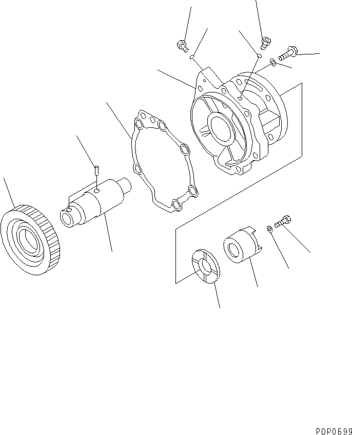 муфта CU3000175 KOMATSU
