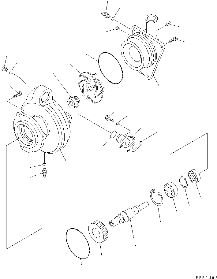 SEAL¤ WATER CU3071085 KOMATSU