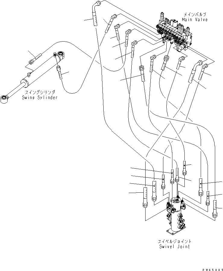 Шланг 452-920 KOMATSU