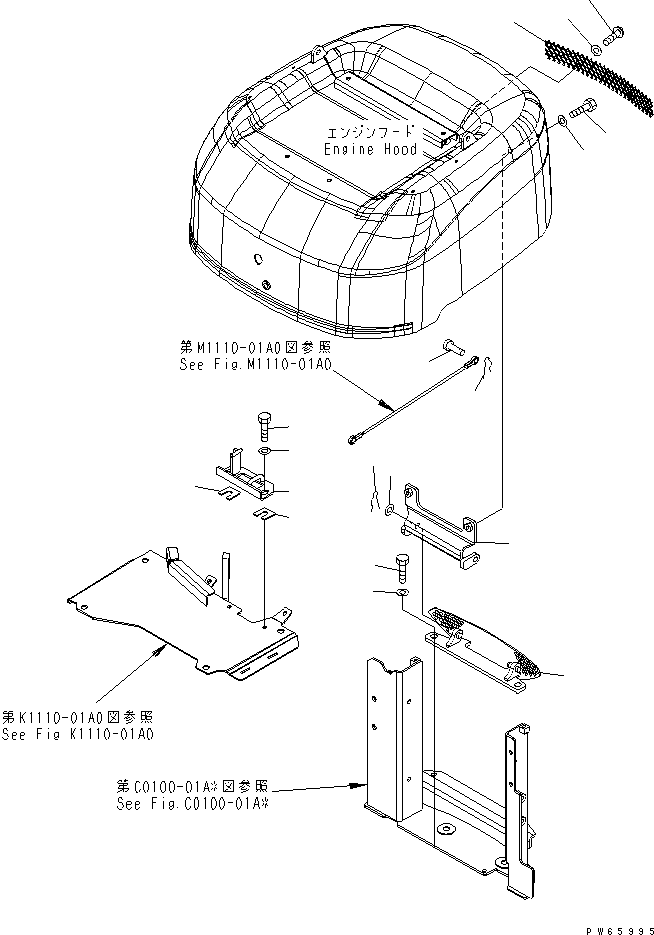 MASK 453-321 KOMATSU