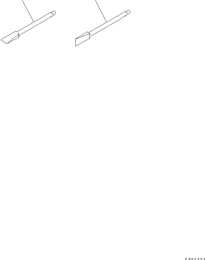 CHISEL,WIDE X-X 451-304 KOMATSU
