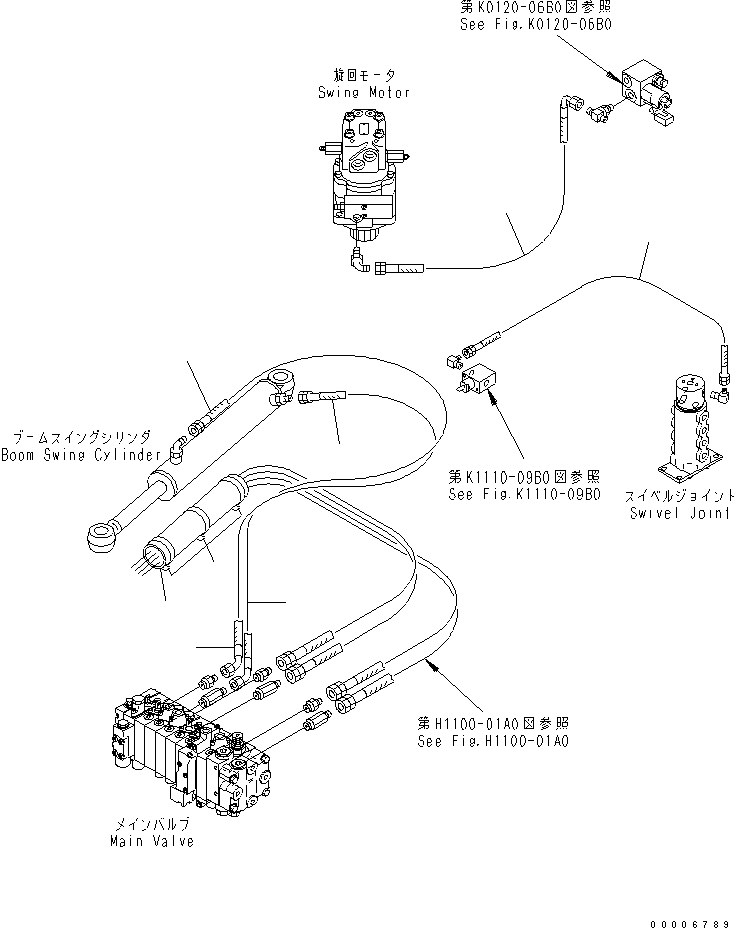 Шланг 457-101 KOMATSU