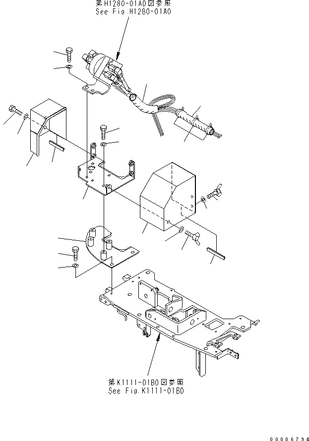 BOLT¤ WING 455-796 KOMATSU