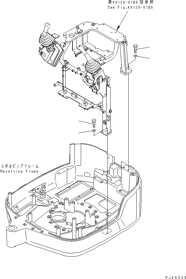 болт 107-979 KOMATSU