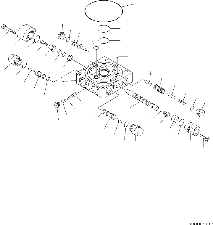 CASE,SPRING 453-799 KOMATSU