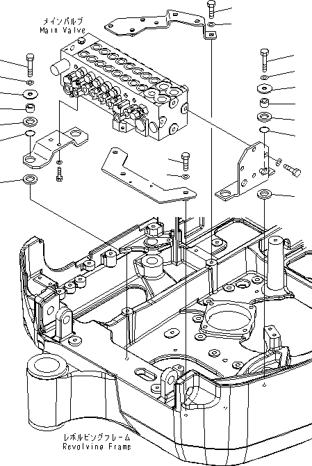Амортизирующая подушка 451-947 KOMATSU