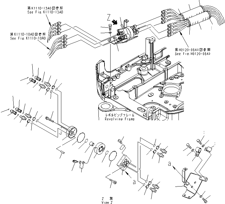 Ниппель 458-402 KOMATSU