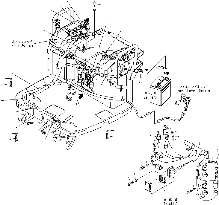 Жгут проводов 461-013 KOMATSU