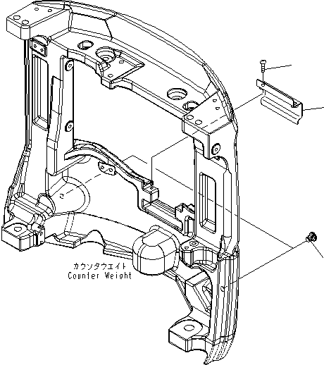 Винт 455-296 KOMATSU