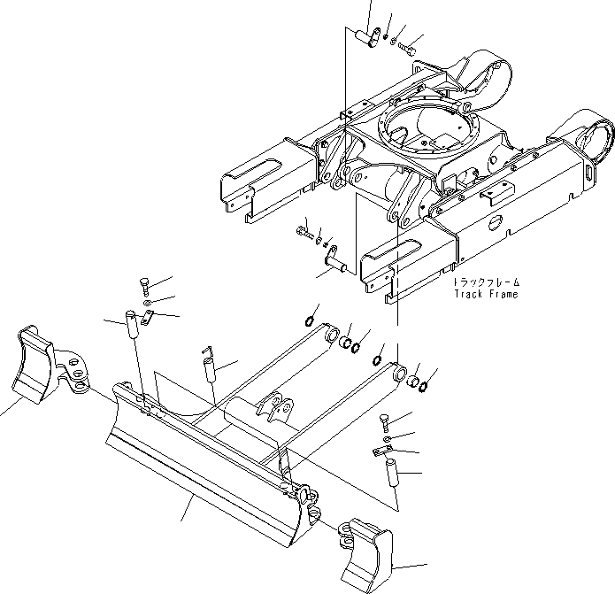BLADE,L.H. 460-094 KOMATSU