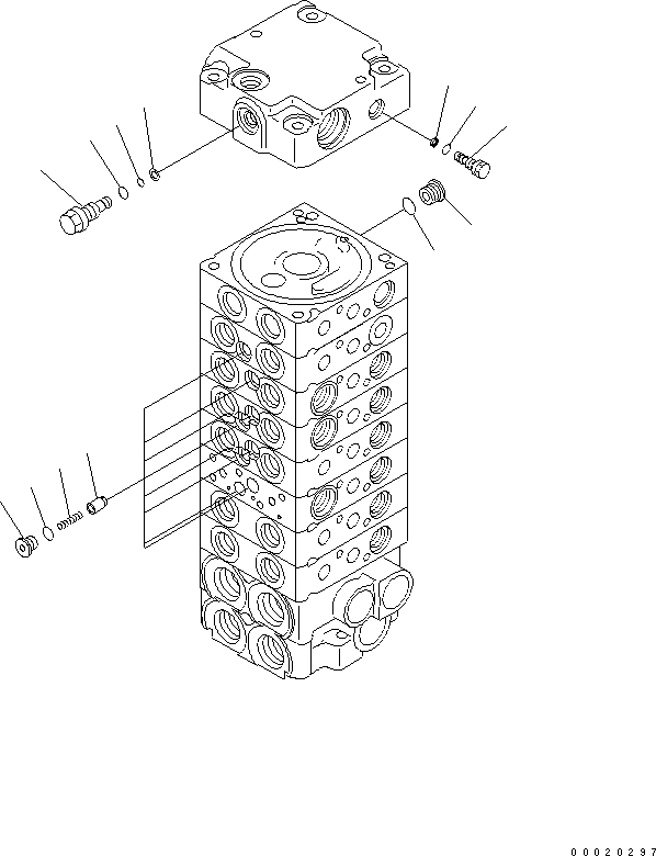 Уплотнительное кольцо круглого сечения 453-560 KOMATSU