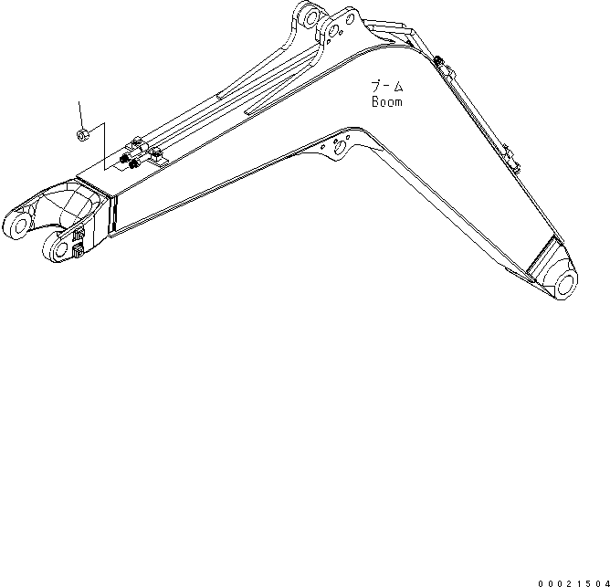 Пробка 325-317 KOMATSU