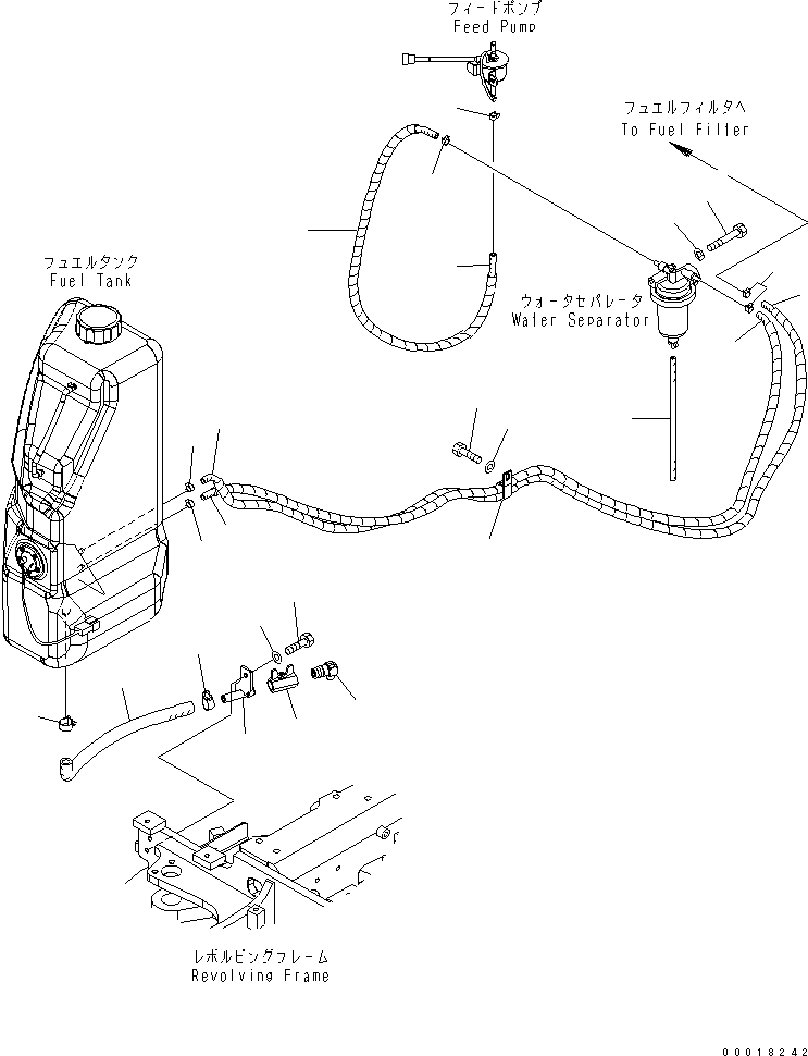 Защитный рукав 457-665 KOMATSU