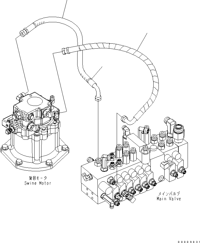 Шланг 457-920 KOMATSU