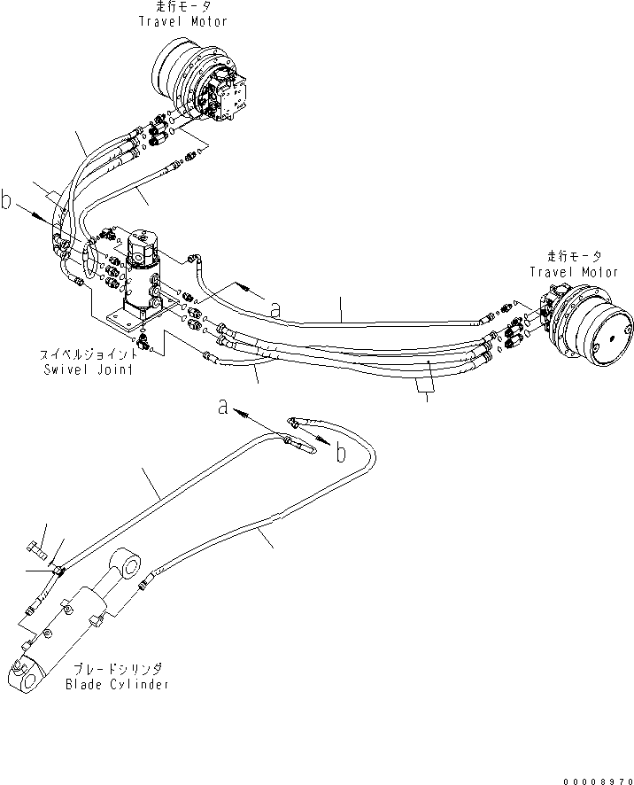 Шланг 457-908 KOMATSU