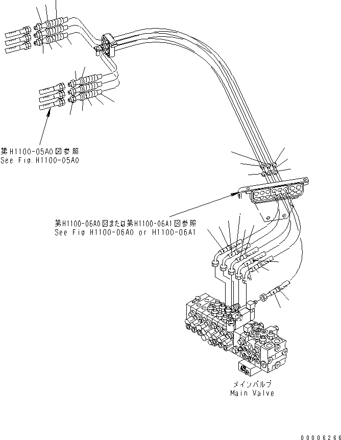 HOSE¤ 1380MM 452-997 KOMATSU