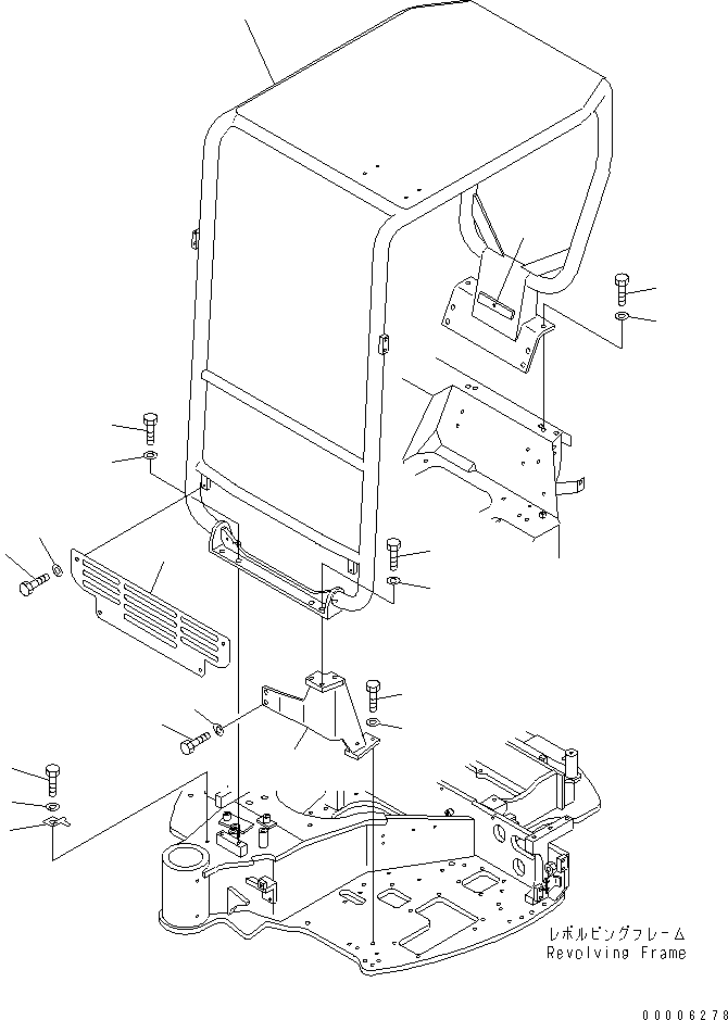 CANOPY 455-394 KOMATSU