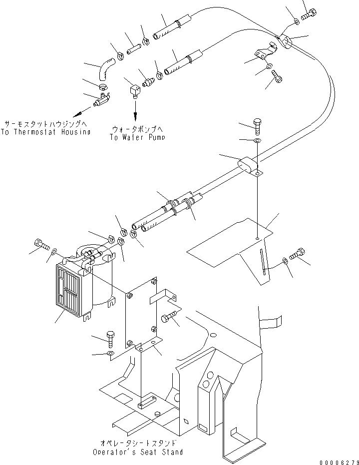 Хомут 451-337 KOMATSU