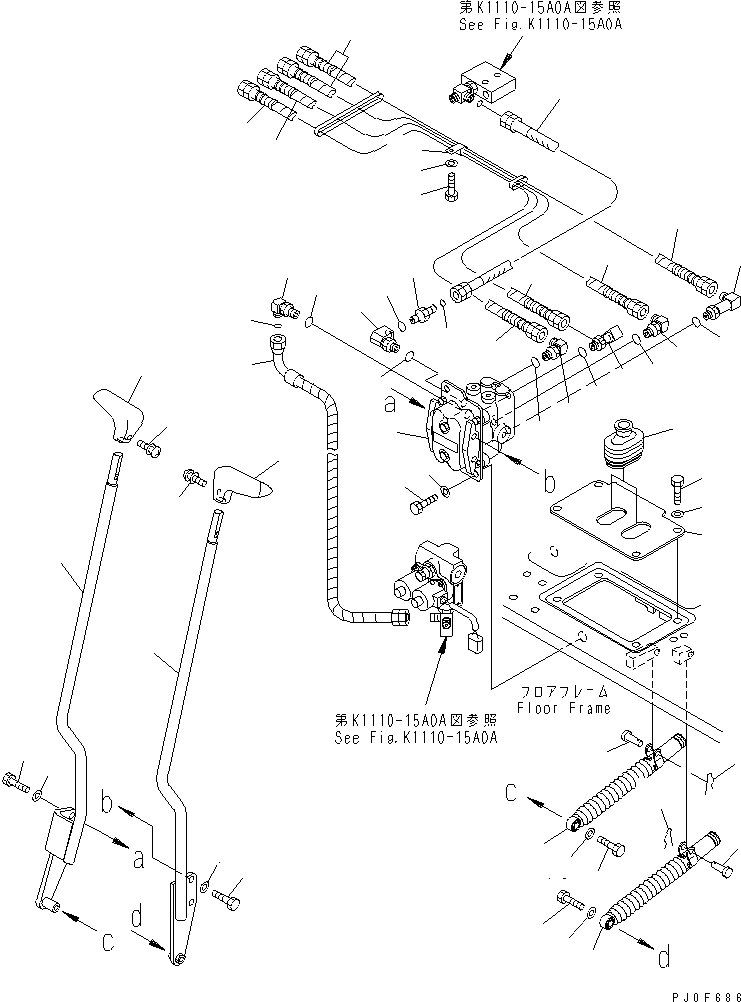 Шланг 457-263 KOMATSU
