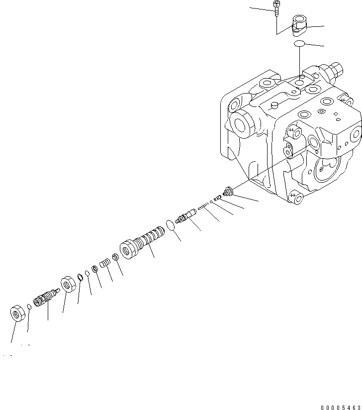 Болт 456-592 KOMATSU