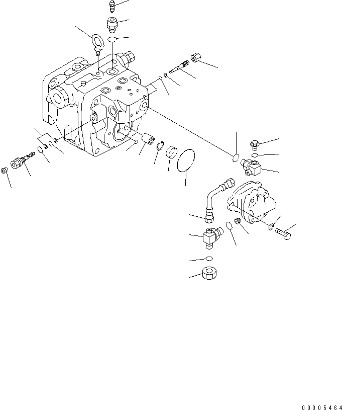 Угольник 452-347 KOMATSU