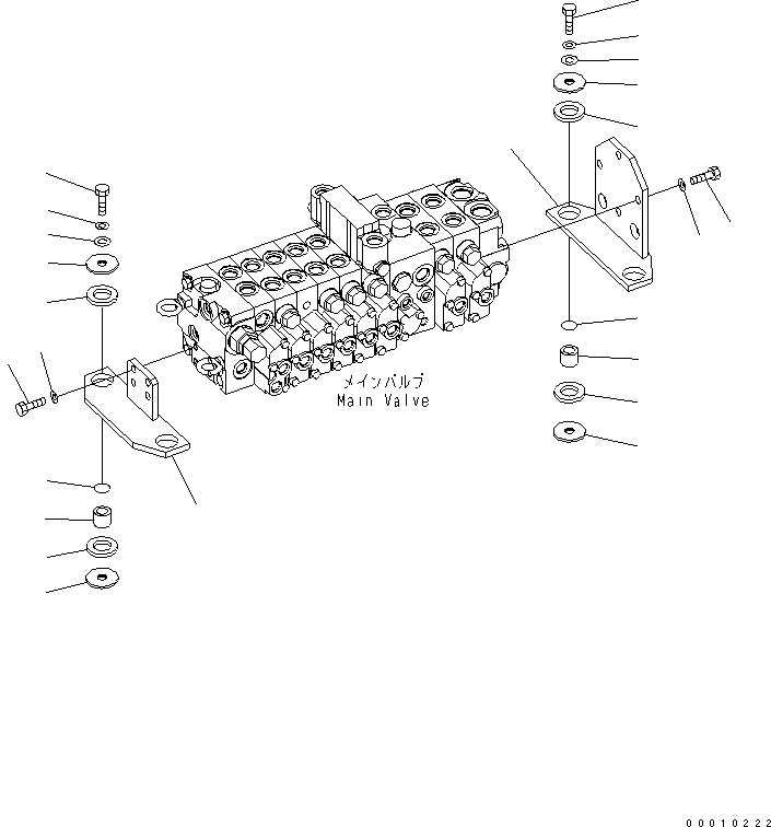 Упорное кольцо 459-104 KOMATSU
