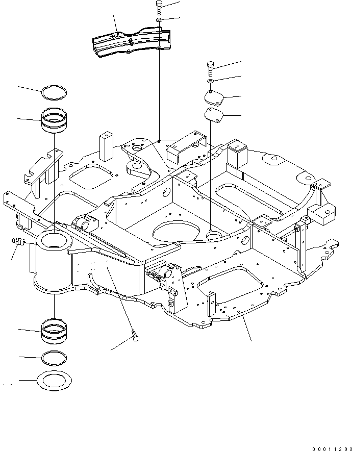 Уплотнение 459-482 KOMATSU