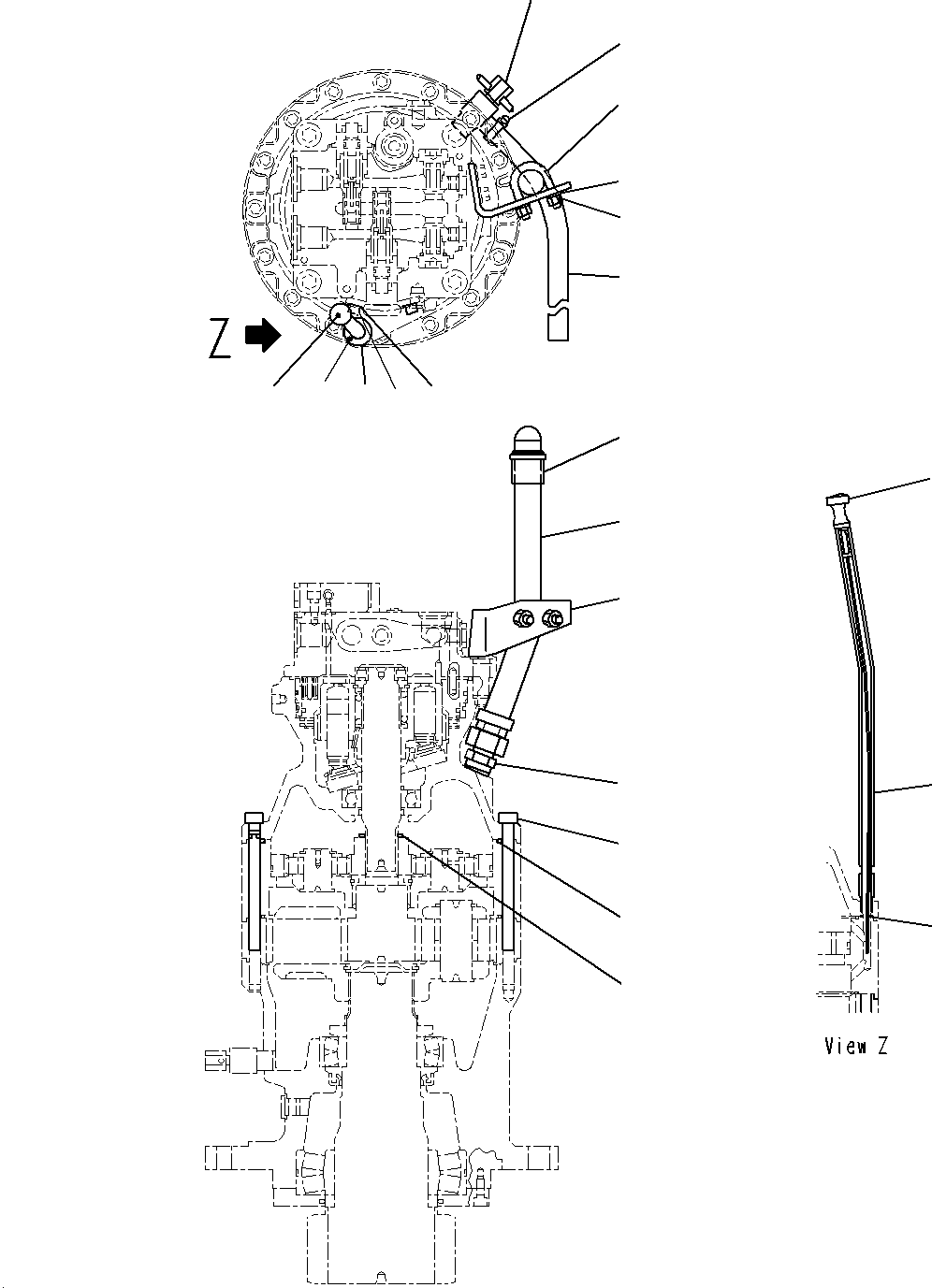 Кронштейн KBB0441-4003 KOMATSU