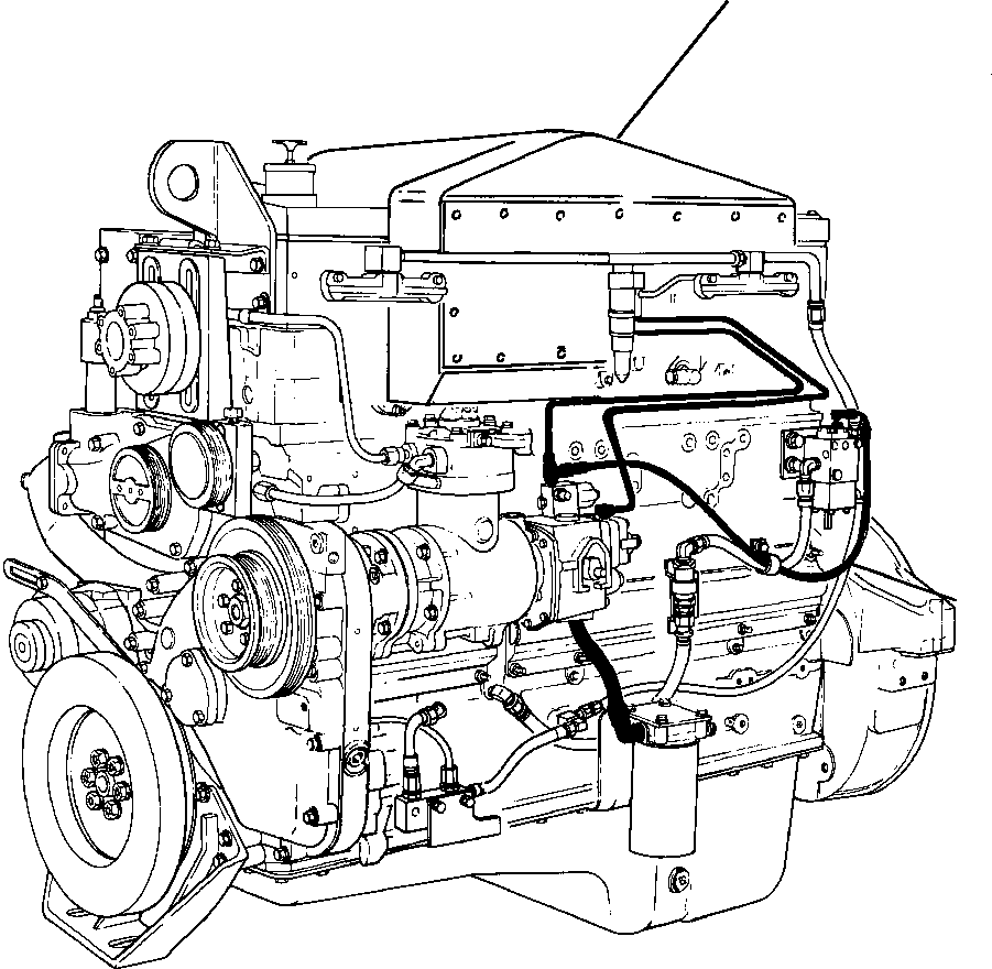 ENGINE, COMPLETE 425-01-22110 KOMATSU