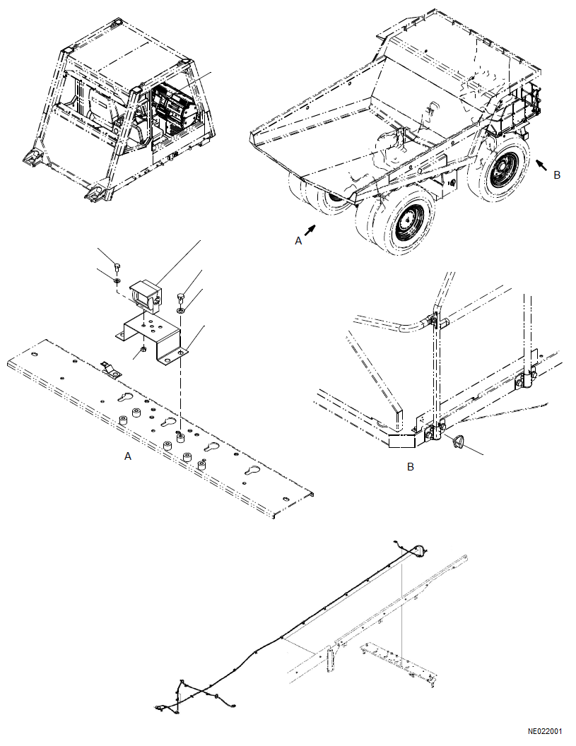 MONITOR ASS'Y 561-98-N4110 KOMATSU